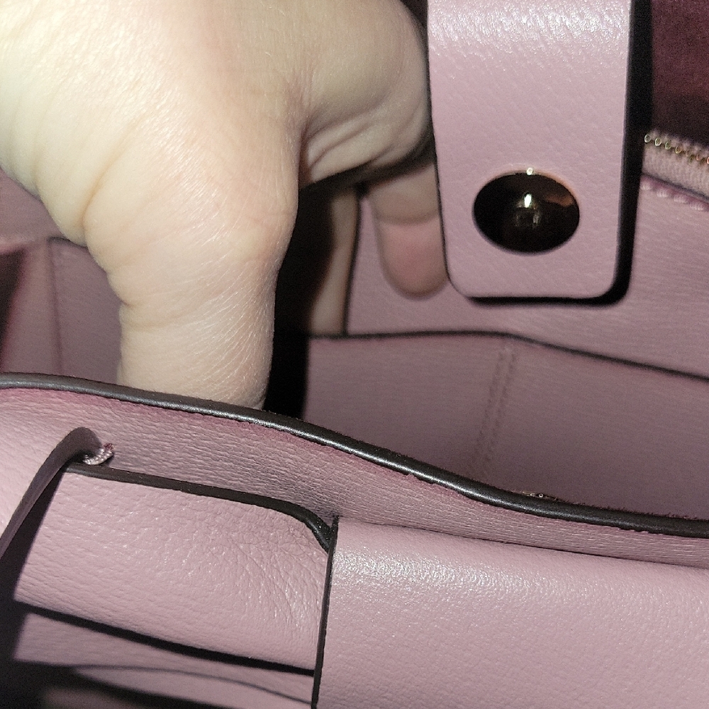 kate spade Mauve Pink Bow Tote - Picture 8 of 13